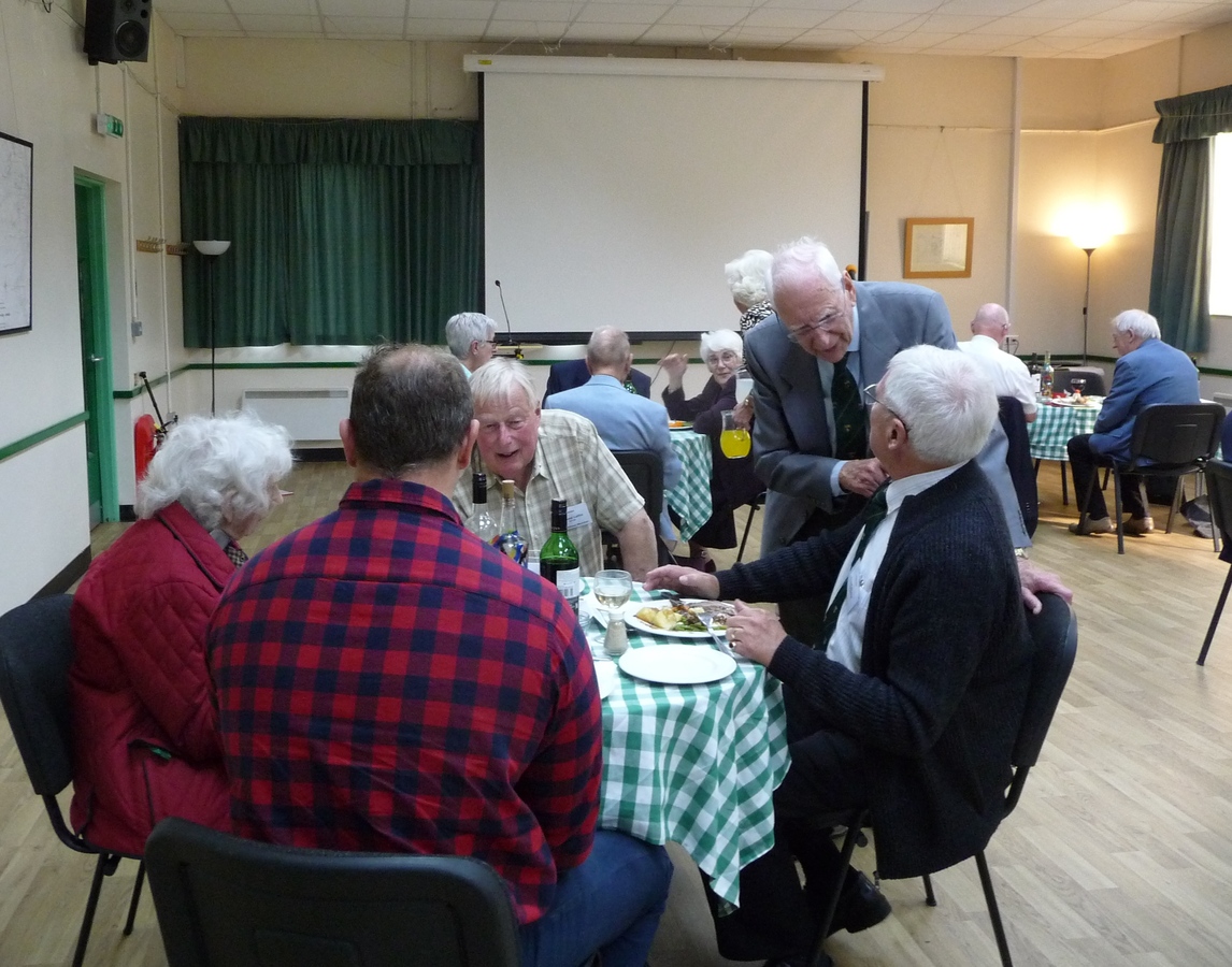 Lunch & JT in Full Flow